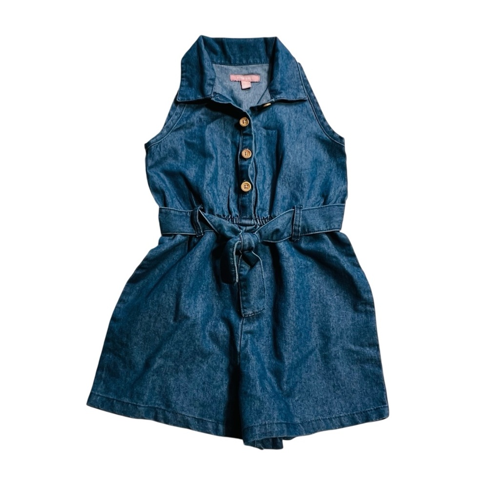 BCBGirls Blue Denim Jumpsuit‎